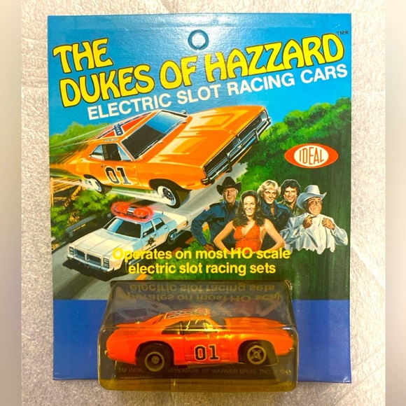 Ideal Other - Vintage 1981 Ideal The Dukes Of Hazzard Dodge Charger General Lee Slot Car New!